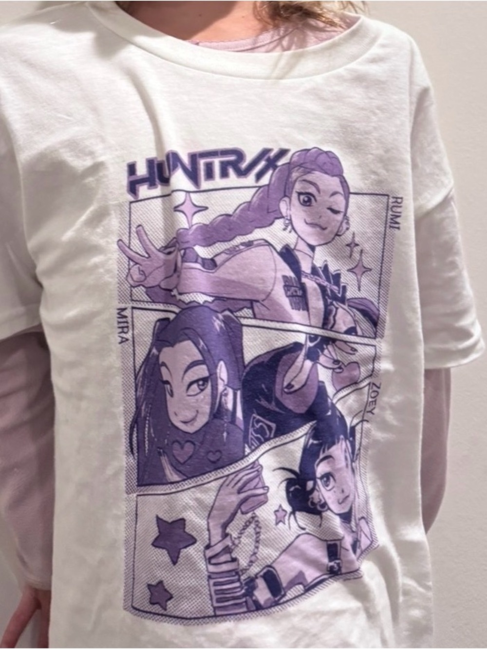 Kpop Demonhunters shirt size 6